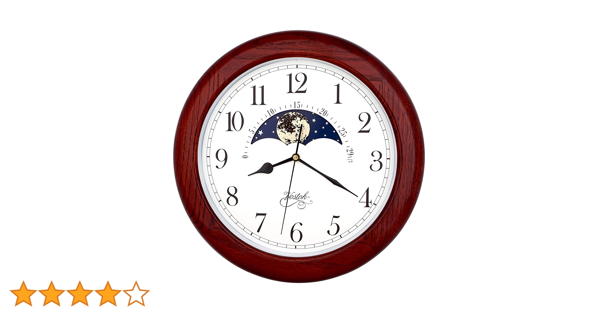  Stuart　リズム時計　ムーンフェイズ掛け時計　4FG502SD Stuart リズム時計 ムーンフェイズ掛け時計 4FG502SD 【公式通販】